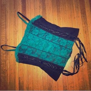 🔥 TEAL CORSET 🔥
